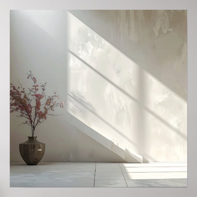 Minimalist room poster (Vorne)