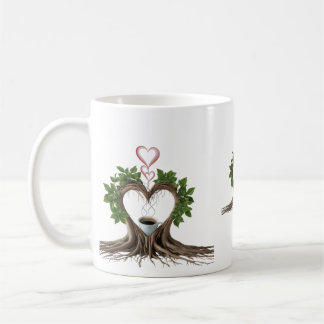 Minimalist Roots Heart Coffee Mug Kaffeetasse