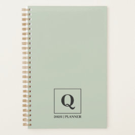Minimalist Sage Green 2026 Planner Planer