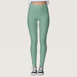 Minimalist Sage Green Leggings