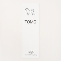 Minimalist Shiba Inu Anpassbar | Paw Line Zen
