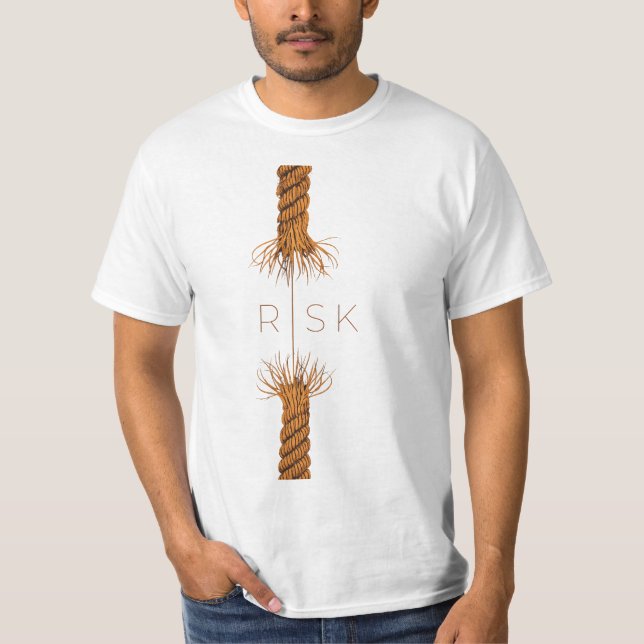 Minimalist Skull Tree Graphic T-Shirt  (Vorderseite)