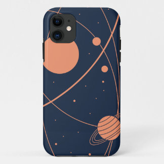 Minimalist Space Orbit iPhone 11 Case