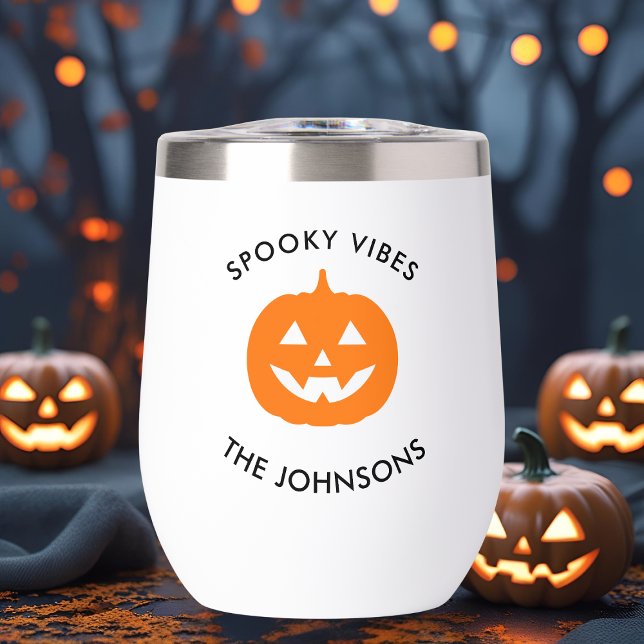 Minimalist Spooky Vibes – Personalized Halloween  (Von Creator hochgeladen)