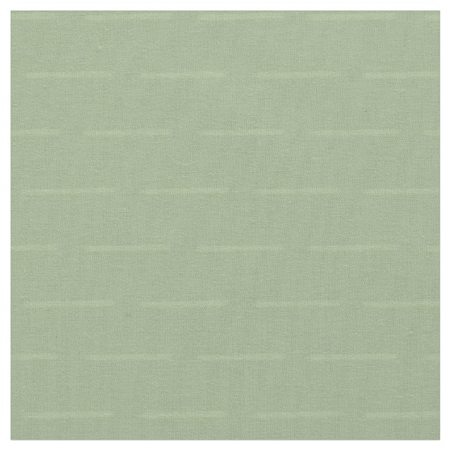 Minimalist Subtle Lines on Sage Green Stoff (Nahaufnahme)