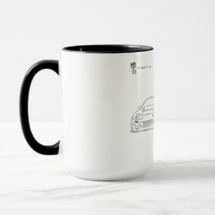 Minimalist Supra Tasse   Kolben und Gewinde
