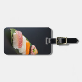 Minimalist Sushi Art – Elegant Japanese Luggage Ta Gepäckanhänger