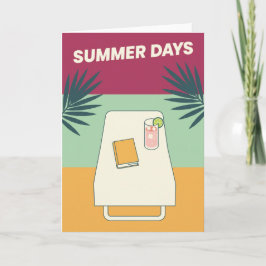 Minimalist Thank You Simple Black Modern Sleek Karte