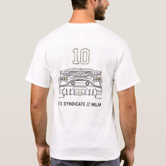 Minimalist V12 Syndicate Nr. 10 Blockcore T-Shirt