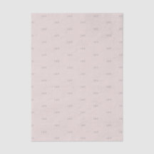 Minimalist Wedding tissue Paper | Warm Blush