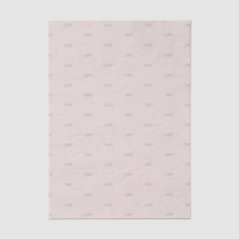 Minimalist Wedding tissue Paper | Warm Blush Seidenpapier