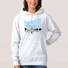 ​Minimalist Winter Mountain Adventure Sweatshirt -