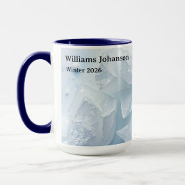 Minimalist Winter Thaw Nature Aesthetic Tasse