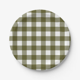 Minimalist Woodland Paper Plates Pappteller