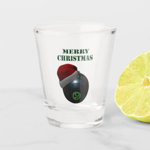 Minimalisten Bowls Frohe Weihnachten, Schnapsglas