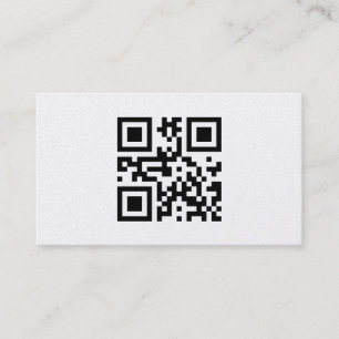 Minimalistic business card, platinum visitenkarte