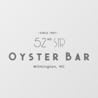 Minimalistic Deco Style | Gray Fensteraufkleber