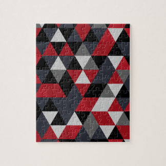 Minimalistic Polygonmuster (Prisma) Puzzle