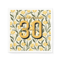 Minimalistic Tulip Themed Birthday Event