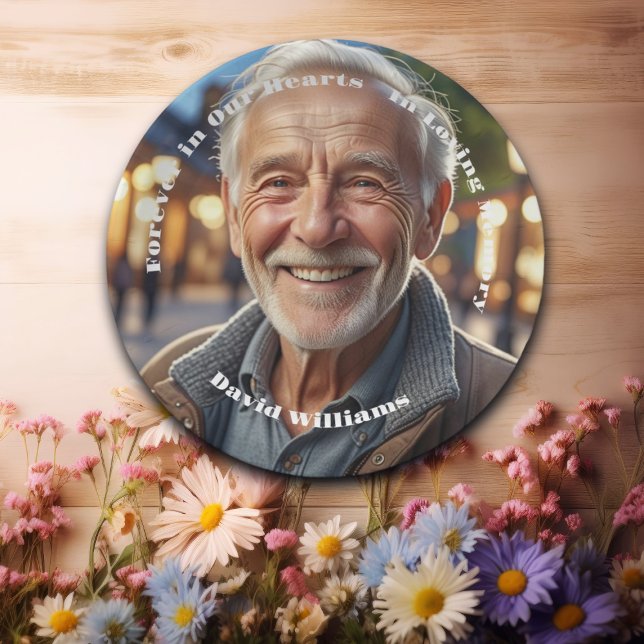 Minimalistisch 1 Beerdigung des Fotos Pappteller (Von Creator hochgeladen)