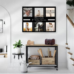 Minimalistisch 6 Foto 1. Hochzeitstag Leinwanddruck<br><div class="desc">Die Erinnerungen mit diesem eleganten,  minimalistischen 6-Foto-Design für das 1. Hochzeitstag. Fügen Sie einfach Ihre Fotos,  Pärchennamen und das Datum hinzu und Sie haben einen Sake erstellt,  der für ein Leben geschätzt werden soll.</div>