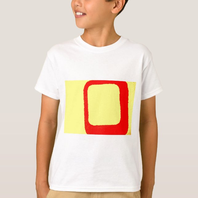 Minimalistisch Abstrakt T-Shirt (Vorderseite)