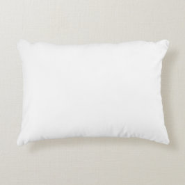 Minimalistisch Accent Pillow 12x16 - Polyester mit Dekokissen