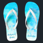 Minimalistisch Aqua Blue Gradient Matron of Honour Flip Flops<br><div class="desc">Diese Minimalistischen Aqua Blue Gradient Matron of Honor flip Flops ist ein unvergessliches Geschenk für Hochzeitsfeier Mitglieder: Braut, Brautmädchen, Brautmutter, Trauzeugin... Sie fügen Ihrem Hochzeitstag, Junggeselinnen-Abschied oder anderen Feierlichkeiten eine stilvolle Glamour hinzu. Strich Anpassen Sie es mit Ihrer Formulierung durch die Vorlagenfelder. Wenn Sie gewollt haben, um den Stil, die...</div>