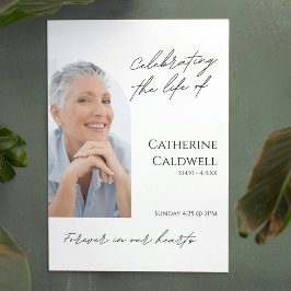 Minimalistisch Arch Foto Begrüßungszeichen Poster