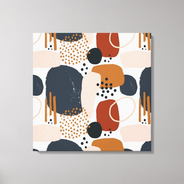 Minimalistisch Art Canvas Print Leinwanddruck (Vorderseite)