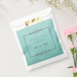 Minimalistisch Art Deco Geschenktütchen