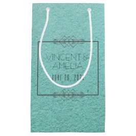 Minimalistisch Art Deco Kleine Geschenktüte