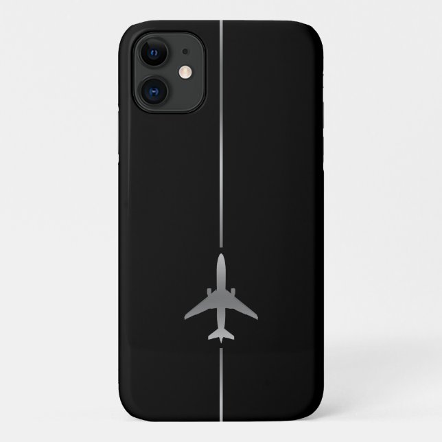 Minimalistisch Aviation Case-Mate iPhone Hülle (Rückseite)