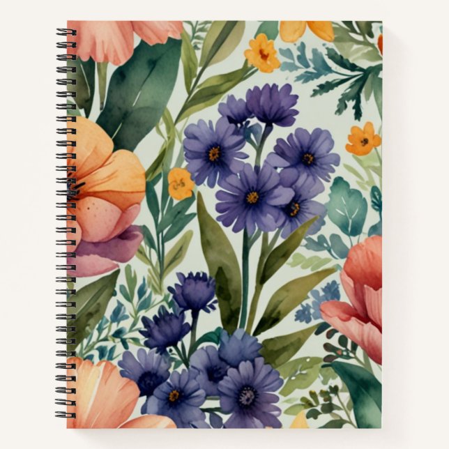 Minimalistisch Blank Sketchbook Notizbuch (Vorderseite)