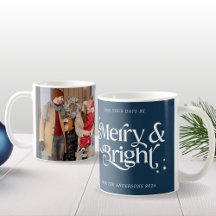 Minimalistisch Blue Foto Weihnachten