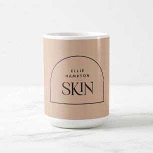Minimalistisch Blush Arch Beauty Business Kaffeetasse
