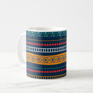 Minimalistisch Boh-Muster Kaffeetasse