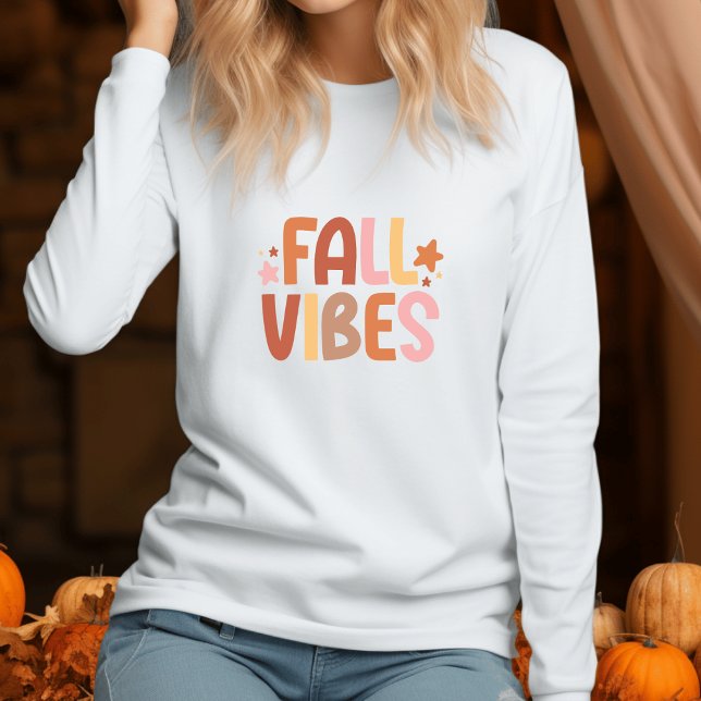 Minimalistisch Boho Fall Vibes T - Shirt (Boho Fall Vibes)