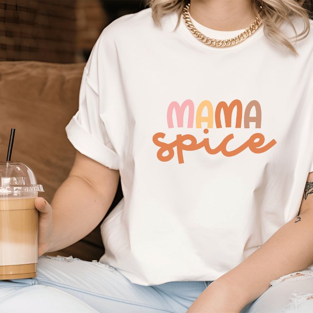 Minimalistisch Boho Mama Spice T - Shirt (Cute boho mama spice tee)