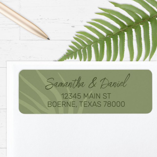 Minimalistisch Boho Rücksendeadresse (Boho Return Address Labels)