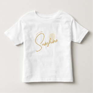 Minimalistisch Boho Sunshine Baby T - Shirt