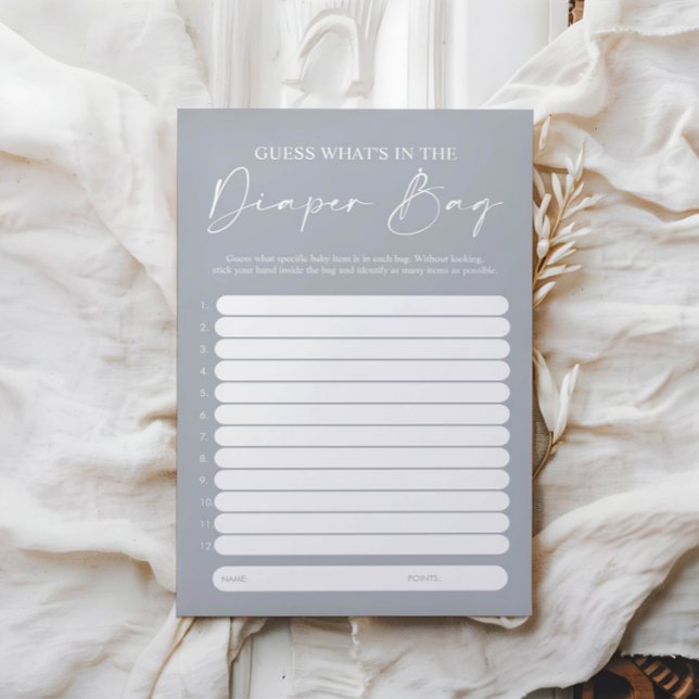 Minimalistisch Boho Was ist im Windelbeutel? (Von Creator hochgeladen)