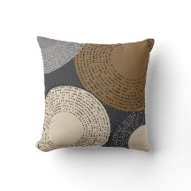 Minimalistisch-braune graue Kreise