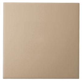 Minimalistisch Brown Kraft Solid Color Christmas Fliese