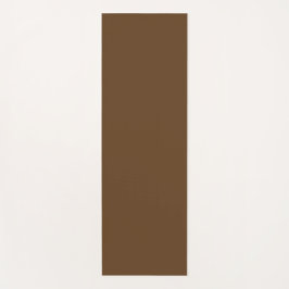 Minimalistisch Brown Yoga Mat Yogamatte
