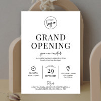 Minimalistisch Business Grand Opening Modern Logo