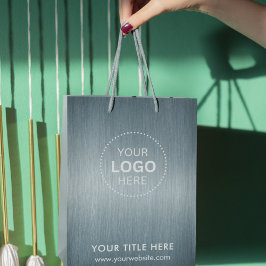 Minimalistisch Business Modernes Geschenktasche Mittlere Geschenktüte