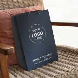 Minimalistisch Business Modernes Geschenktasche Mittlere Geschenktüte