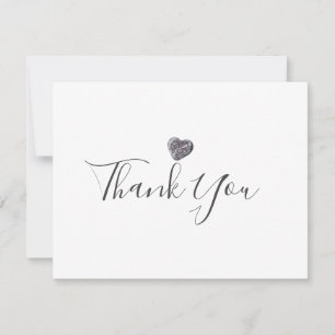 Minimalistisch Business Pebble Herzlichen Dank Dankeskarte