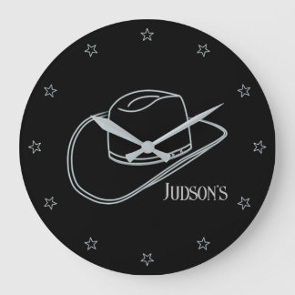 Minimalistisch Classic Cowboy Lg. Acryl Wanduhren